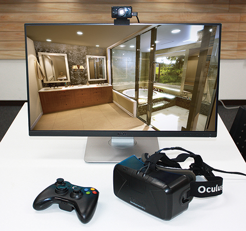 「VR withオキュラスリフト」で、ハイクオリティーな3DCG空間をバーチャル体験する
