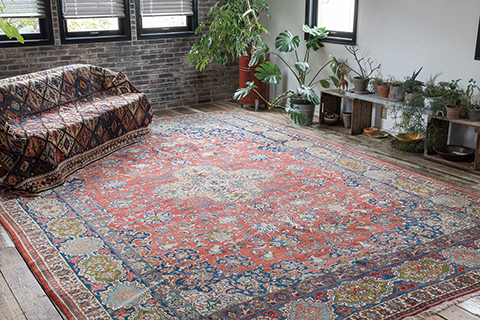 一口にペルシャ絨毯といっても作られた地域や時代によりさまざまなデザインや様式を持つ。その殆どが1点物であり、オンリーワンの自分だけのお気に入りを探すことも楽しみ方の一つ 