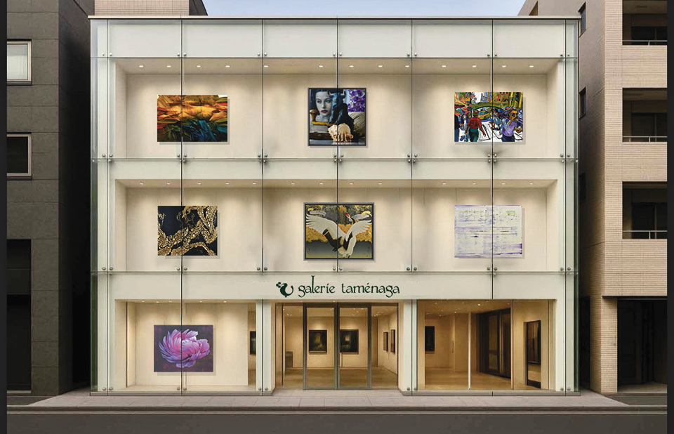 画廊では、常設展示に加え、さまざまな画家の展覧会を行っている。東京店は、2025年秋に東京・南青山の骨董通りに移転予定。銀座で最後の展覧会として、2025年8月17日まで「画商 爲永清司が育てたポール・アイズピリ展」が開催中