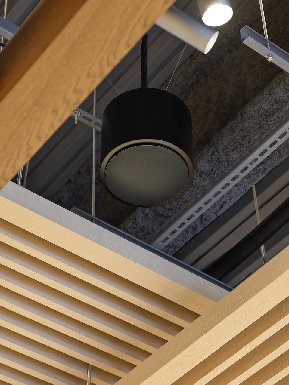 施工面では、LANケーブル1本で済む配線構造を活かしてコンパクトにまとめることが可能。フロントグリルやカバーを建築に合わせて塗装するカスタムにも対応する